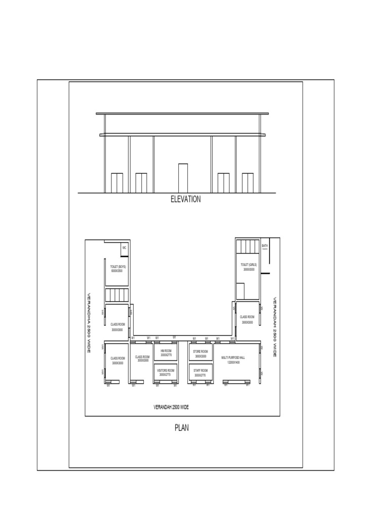 101123009 School Layout2 | PDF