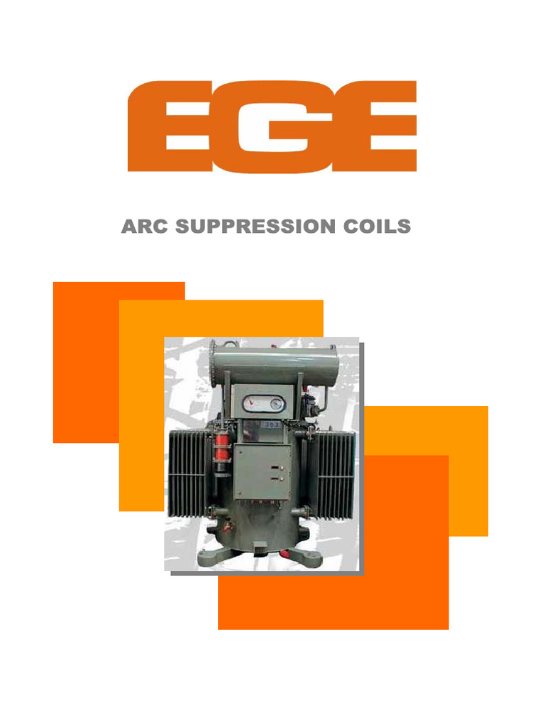 Earthfault Arc Suppression Coils Guide | PDF | Inductor | Transformer