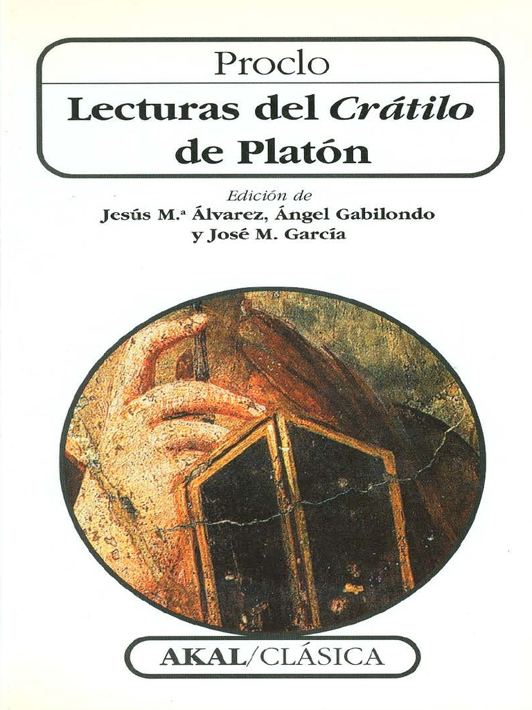 Proclo - Lecturas Del Crátilo de Platón | PDF