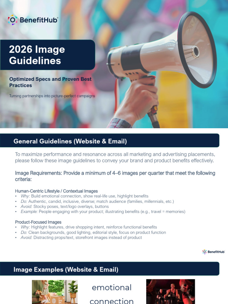 2026 Image Guidelines for Marketing | PDF