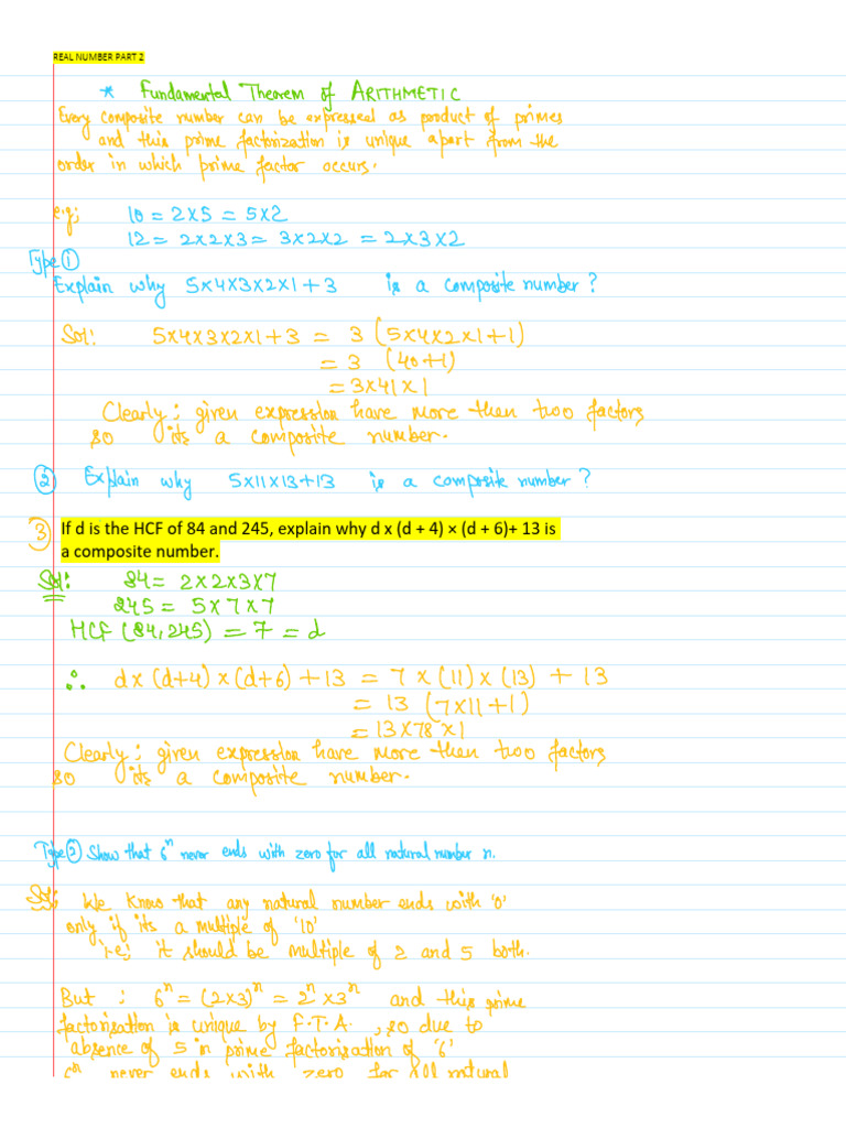 Real Number Part 2 | PDF