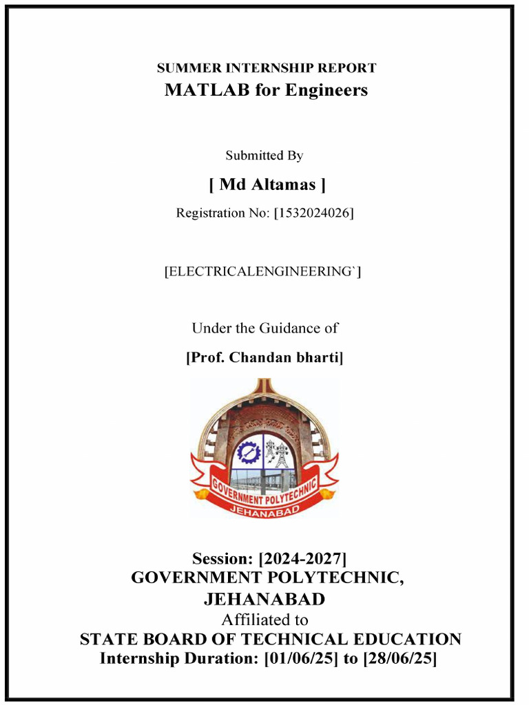 REPORT MATLAB (1) .PDF - 20251117 - 191102 - 0000 | PDF