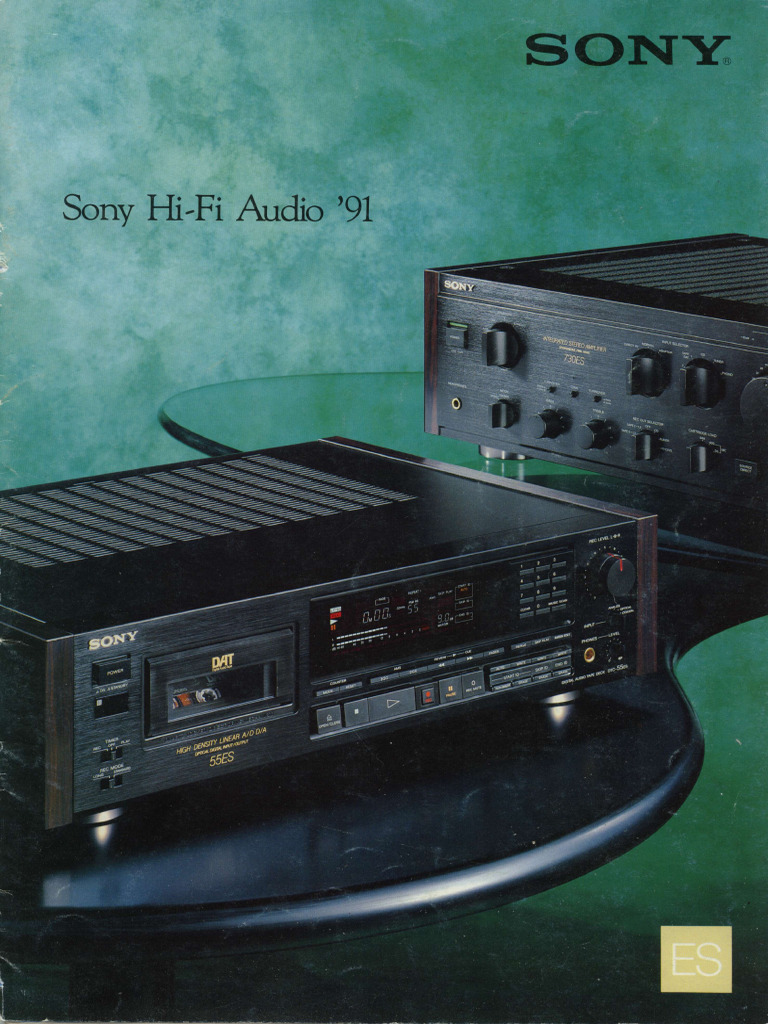 Sony Es Katalog 1991 | PDF