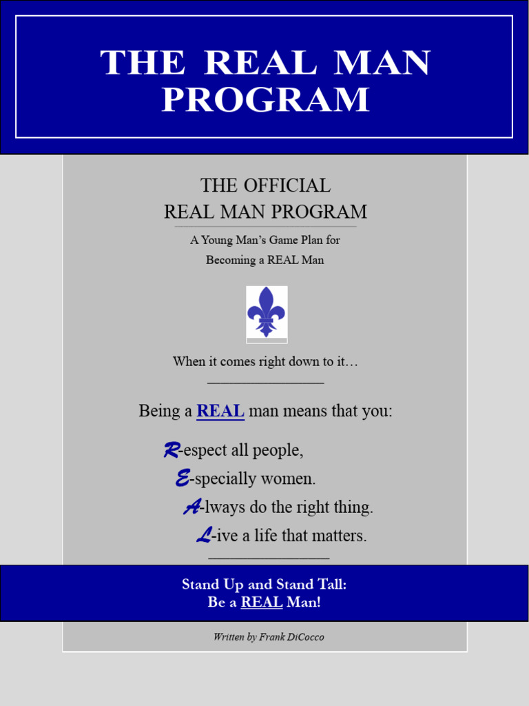 The REAL Man Program Sample | PDF