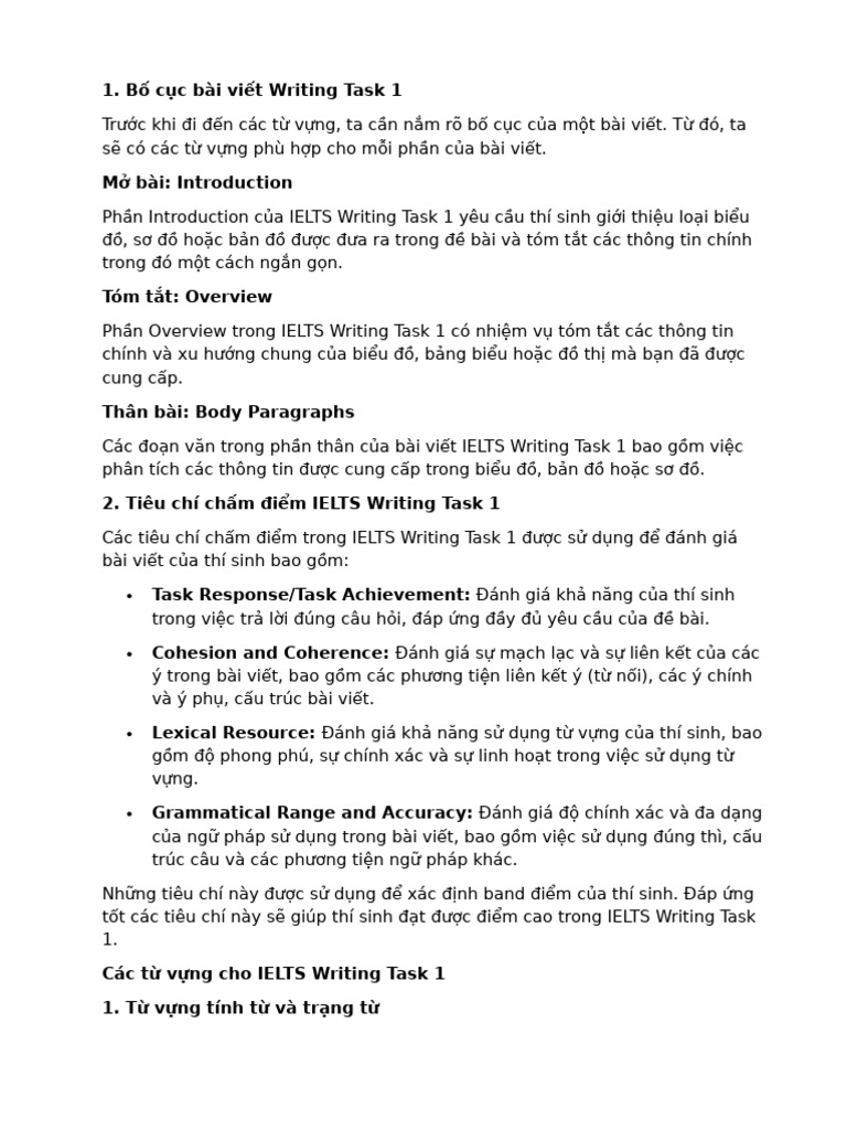 Task 1 - Ielts | PDF