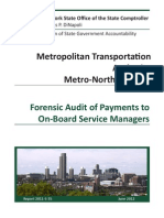 Metro North Audit