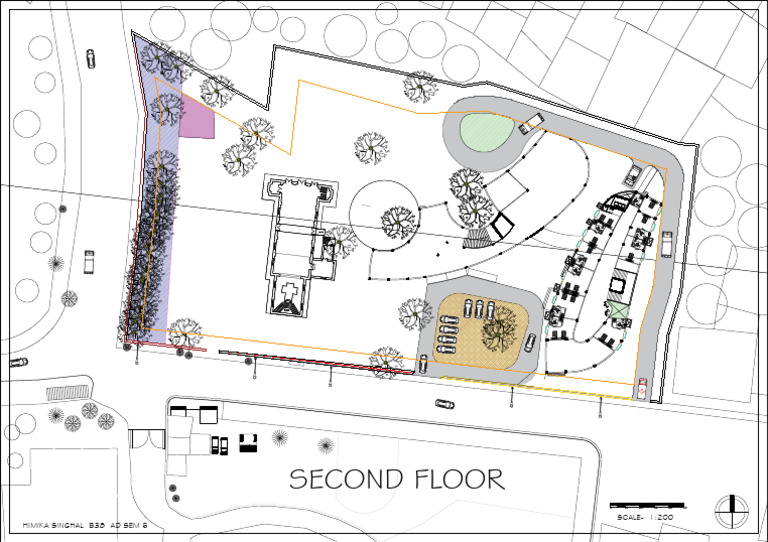 Second Floor Architectural Plan | PDF