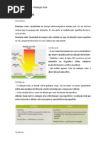 RESUMO-A Radiação Solar