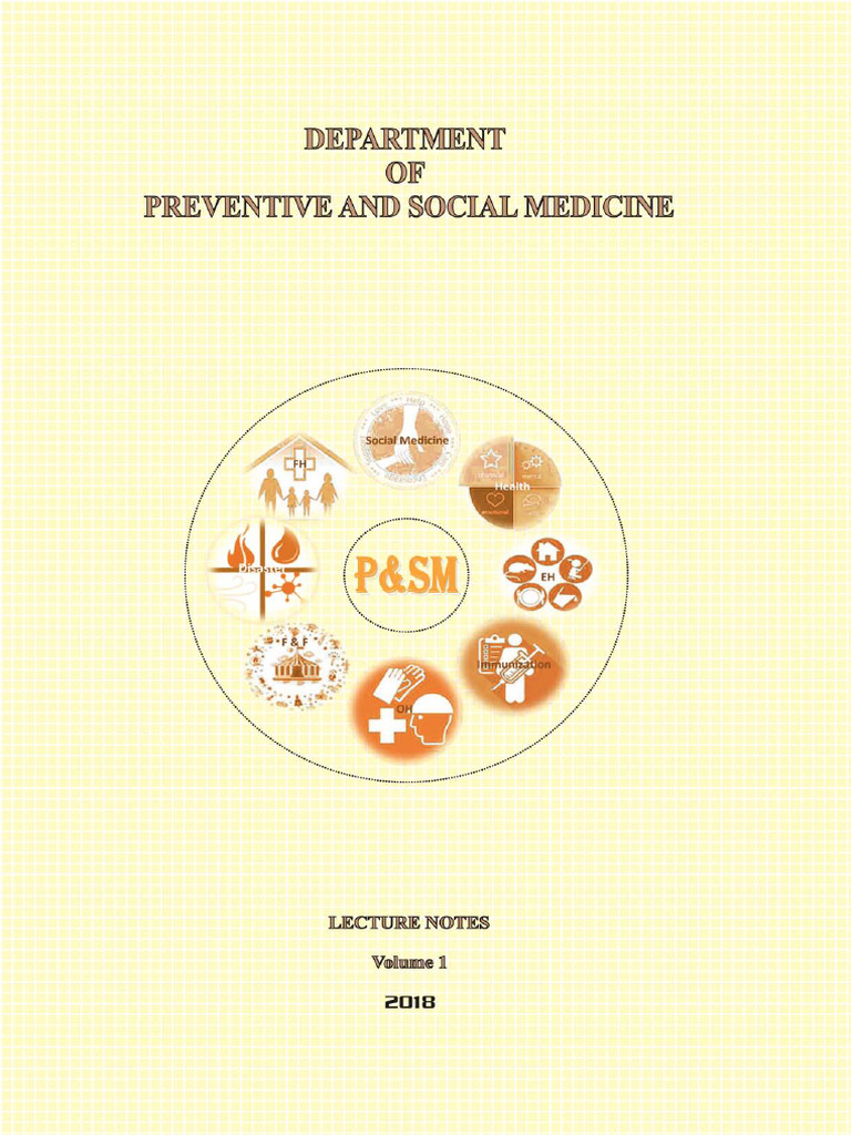 Preventive and Social Medicine Overview | PDF | Quality Of Life | Well ...