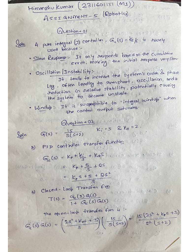 Assignment 5. - Himanshu Kumar | PDF