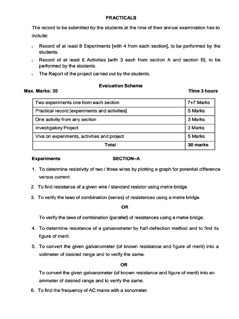 P and C Exp. Practical | PDF