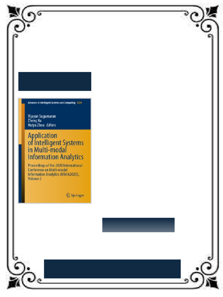 Application of Intelligent Systems in Multi-modal Information Analytics ...