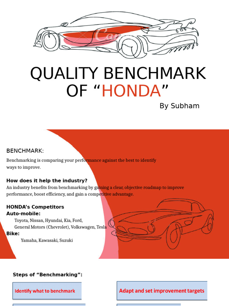 Honda Benchmarking for Quality Improvement | PDF | Benchmark (Computing ...