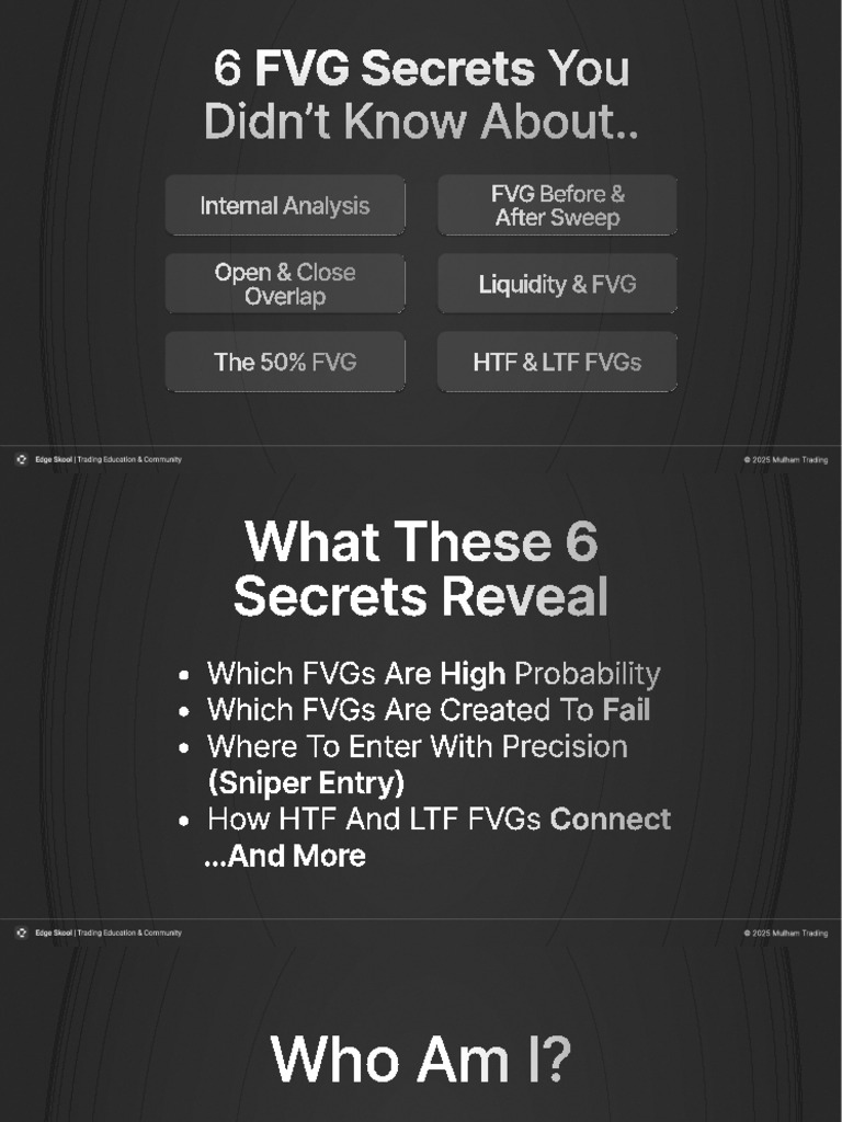 Mastering FVGs: 6 Trading Secrets | PDF | Economies