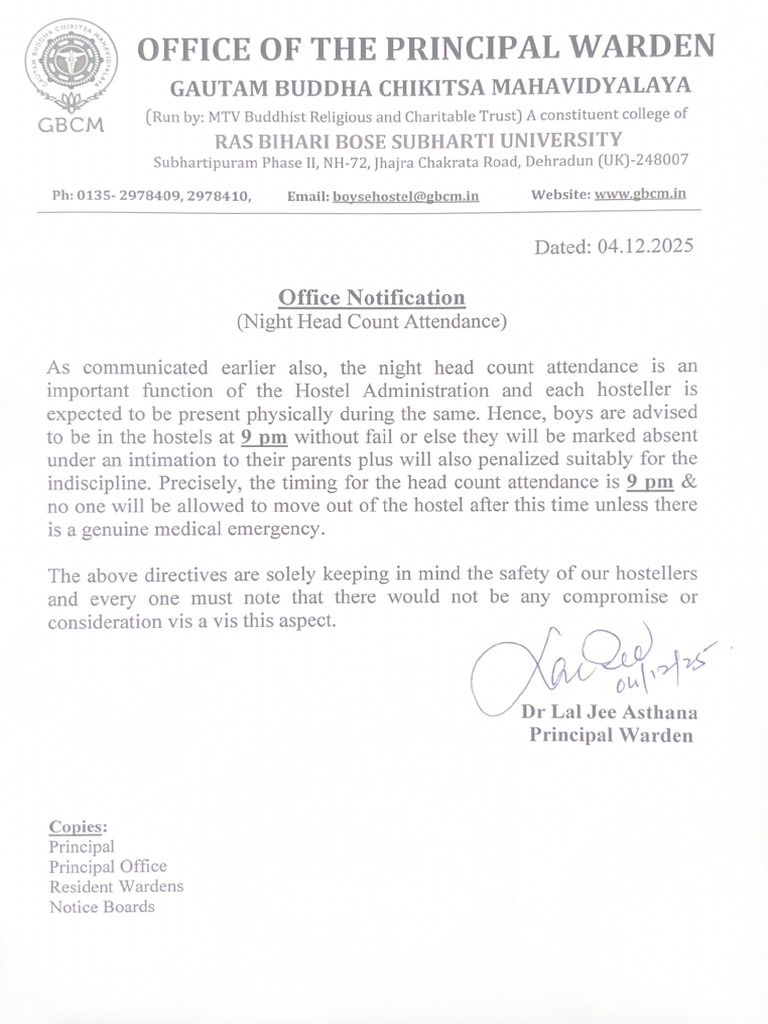 Office Notifications - 01 | PDF