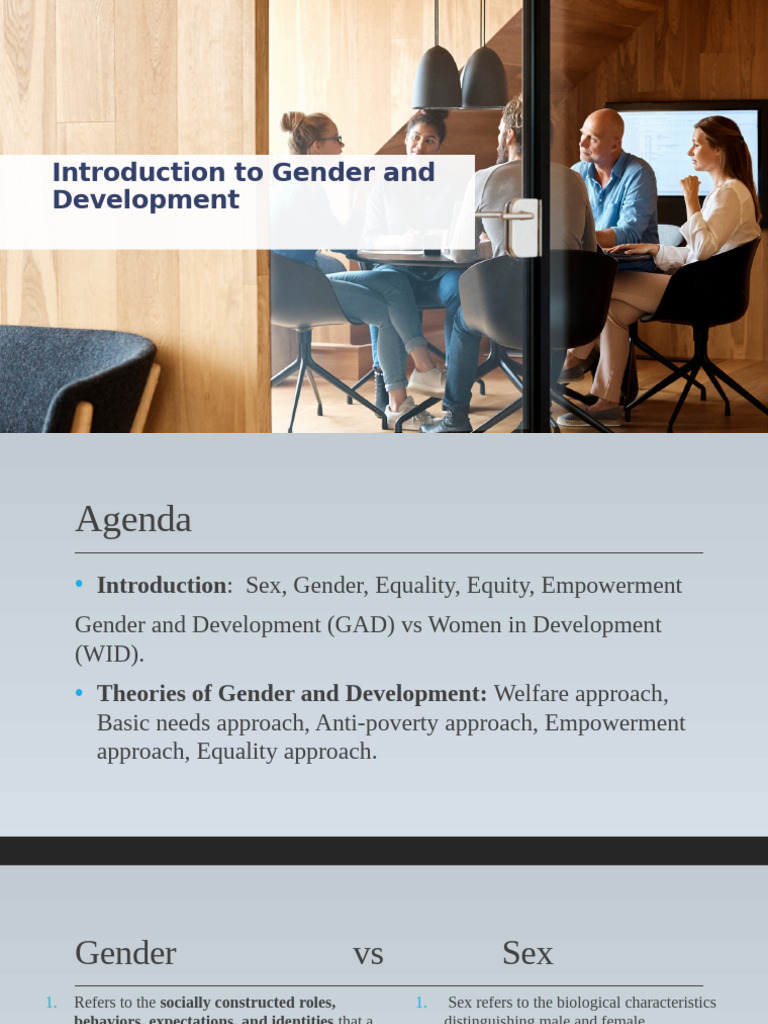 Gender and Development Overview | PDF | Gender And Development | Gender