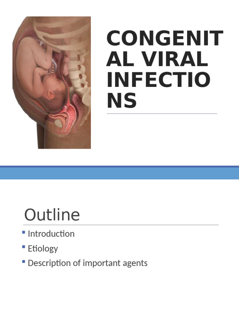 Congenital Viral Infections | PDF | Zika Fever | Fetus