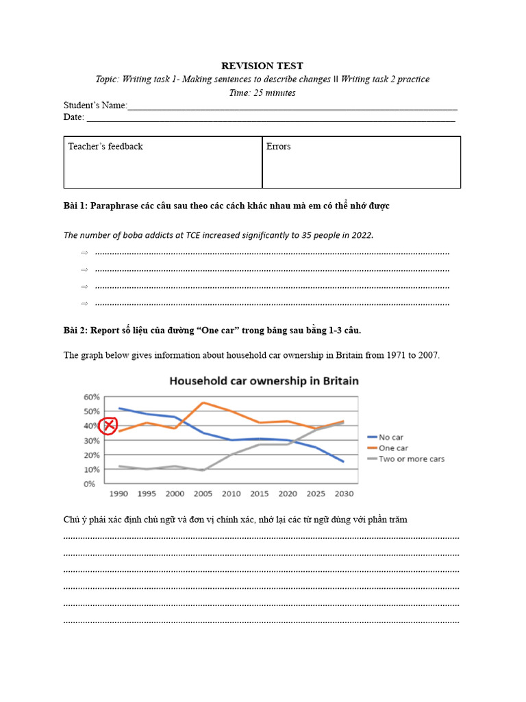 Revision Test | PDF