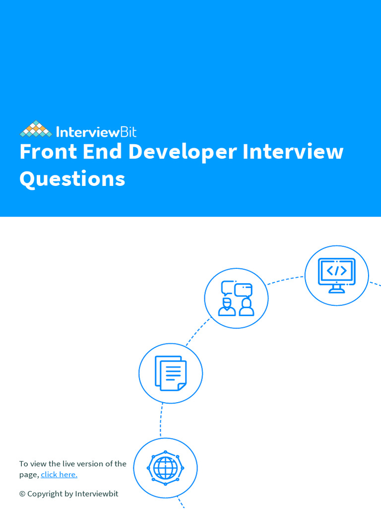 Front End Developer Interview Questions | PDF | World Wide Web ...