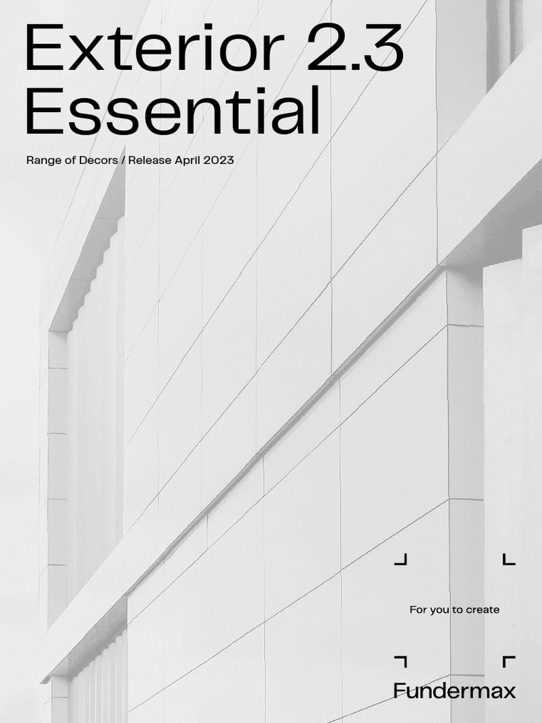 PR.101 Exterior Kollektion Broschure en | PDF