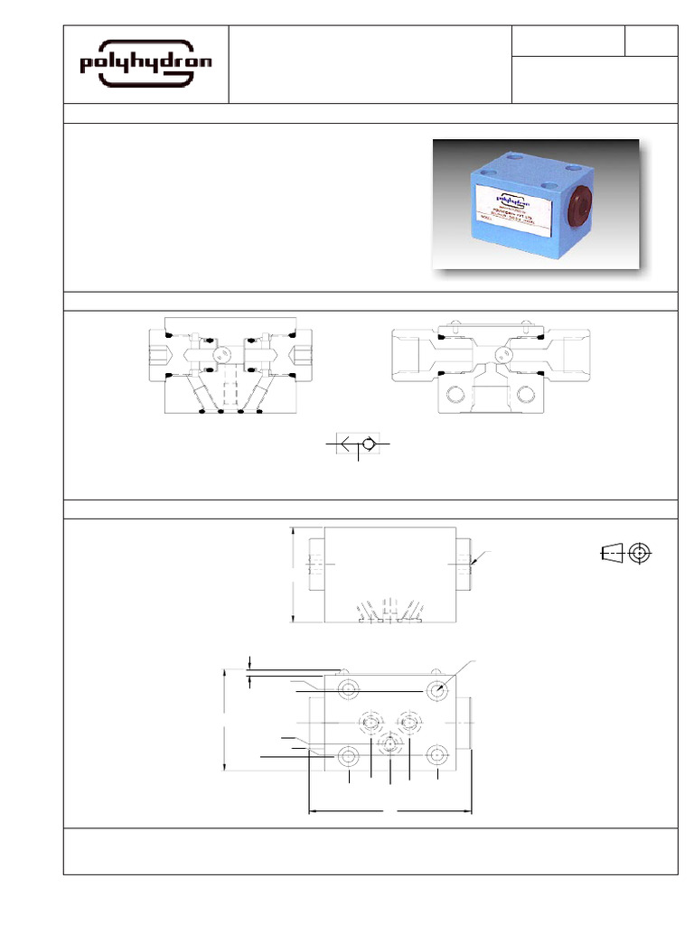 Shuttle Valve Specifications and Details | PDF | Valve | Dynamics ...