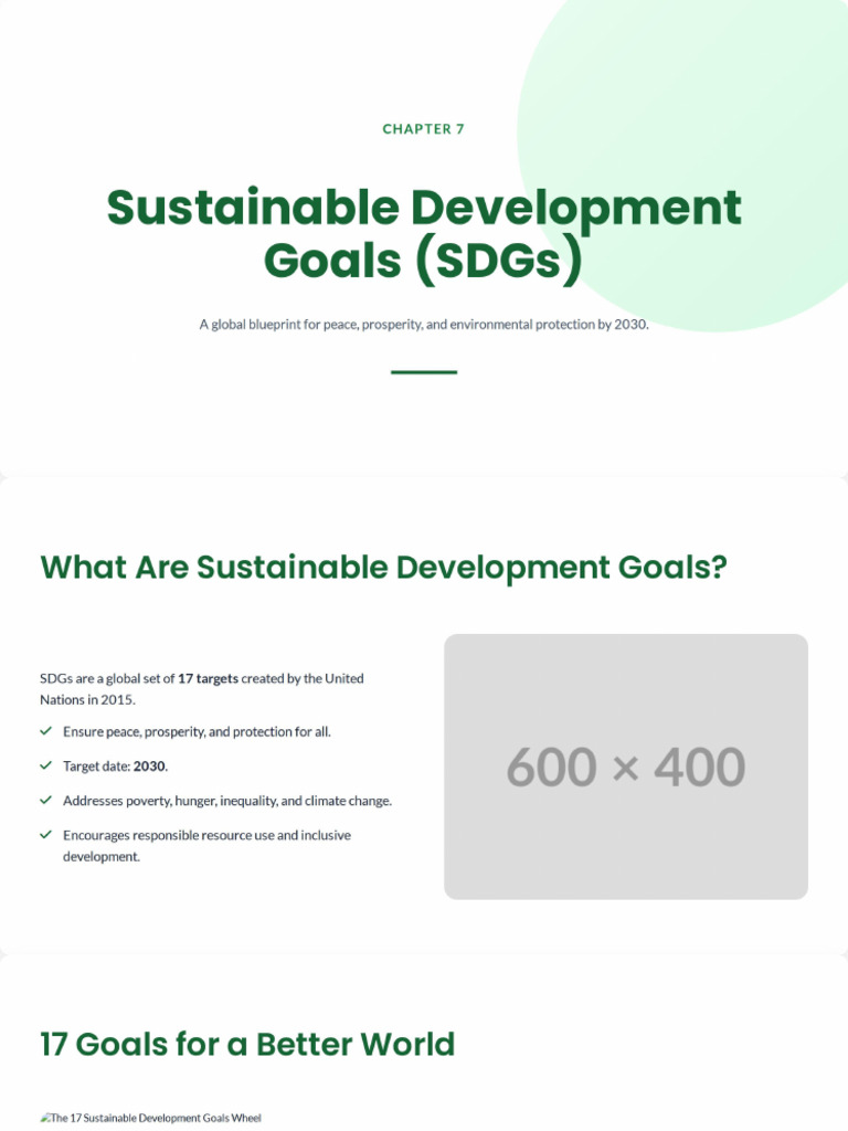 Sustainable Development Goals & AI Careers | PDF