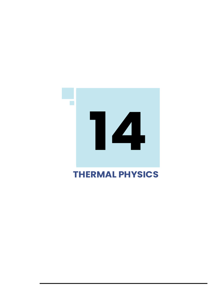 Understanding Thermal Physics Concepts | PDF | Thermal Expansion | Heat