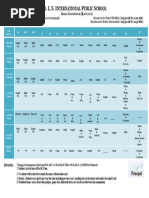 First Terminal Exam Schedule 2025-26 | PDF