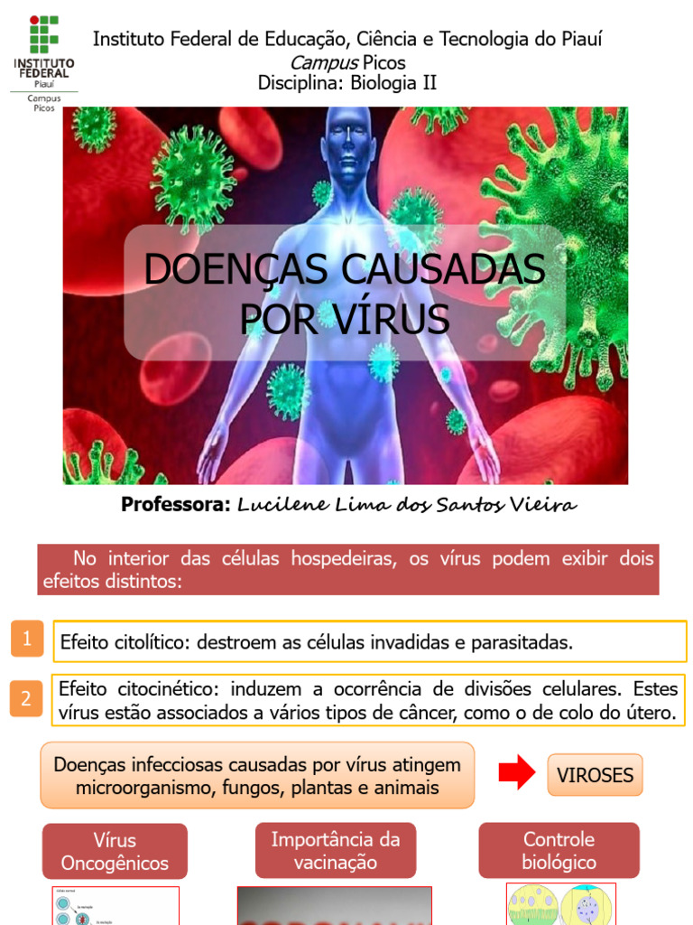 Doenças Virais: Tipos e Prevenção | PDF | Hepatite | Vírus