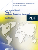 Peer Review Report Phase 1 Legal and Regulatory Framework: Saint Lucia