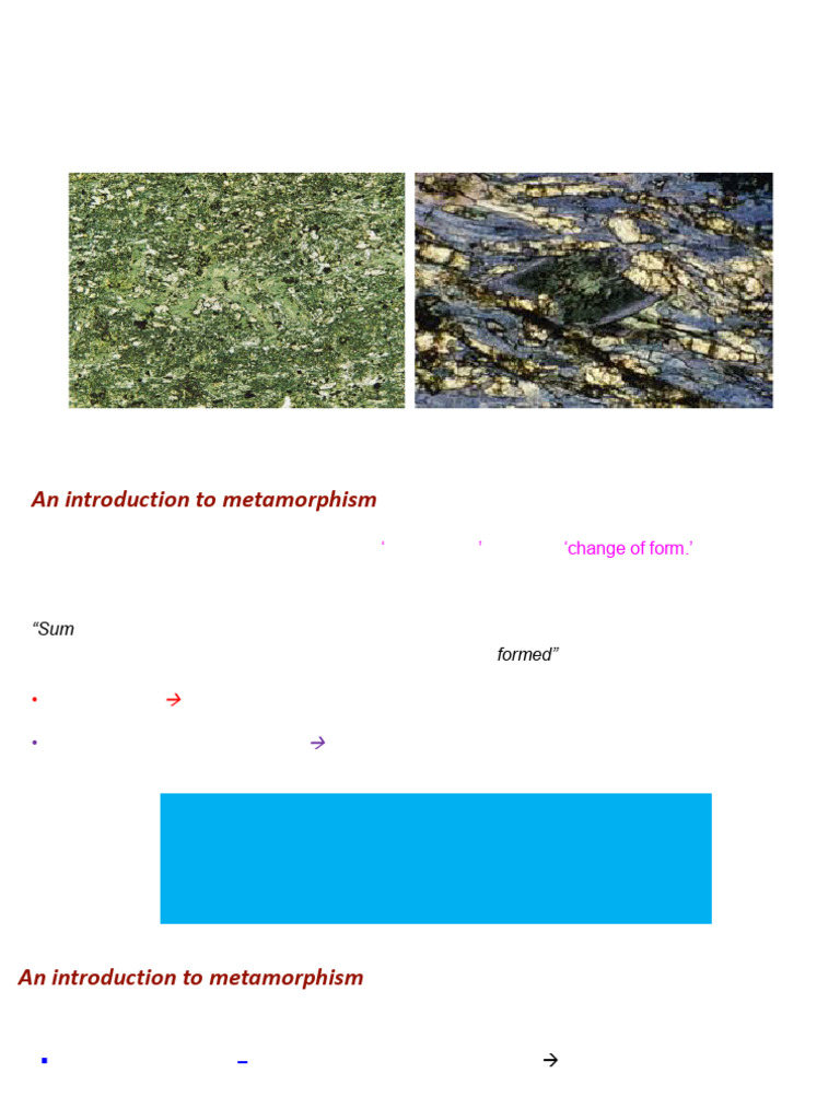 Introduction to Metamorphic Petrology | PDF | Rock (Geology) | Igneous Rock
