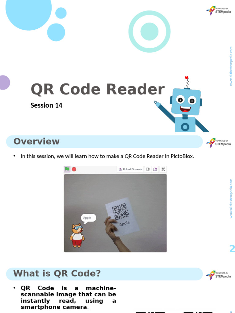 CL5 CH14 QR Code Reader 1 | PDF | Qr Code | Image Scanner