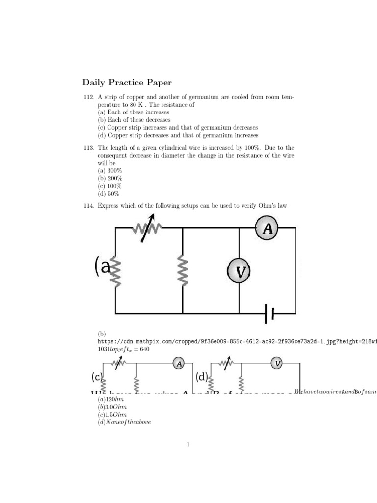 Test Current | PDF