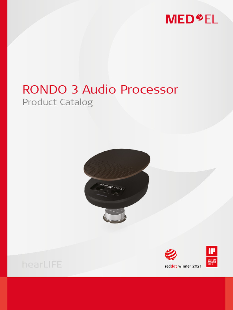 27762CE r3 0 Rondo3ProductCatalogueBR WEB | PDF | Hearing Aid | Electronics