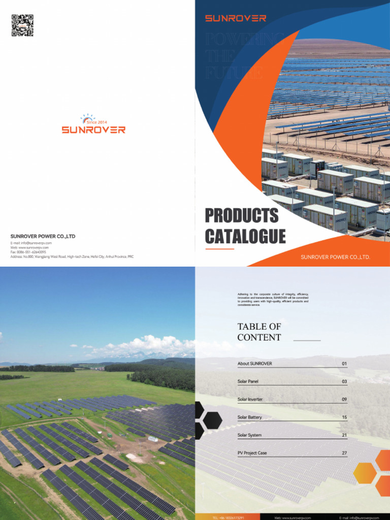 SUNROVER Catalogue | PDF
