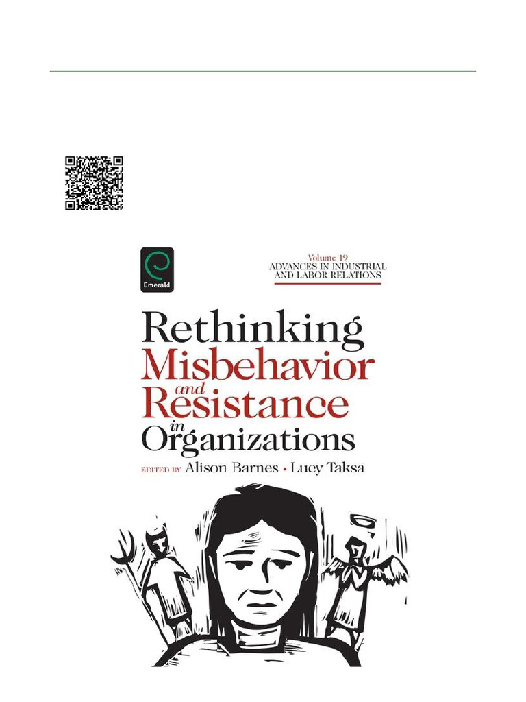 Rethinking Misbehavior and Resistance in Organizations ISBN ...