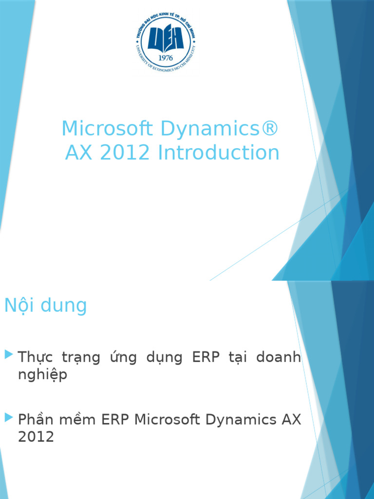 Microsoft Dynamics AX 2012 Overview Guide | PDF | Business Economics ...