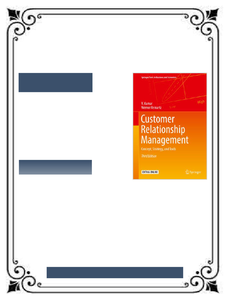Customer Relationship Management V. Kumar eBook instant opening | PDF |  Customer Relationship Management | Performance Indicator