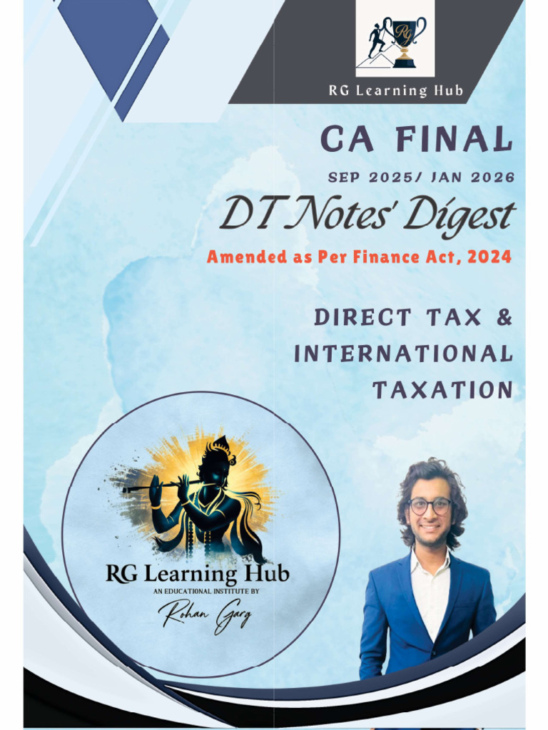 DT RG Notes Digest PDF | PDF