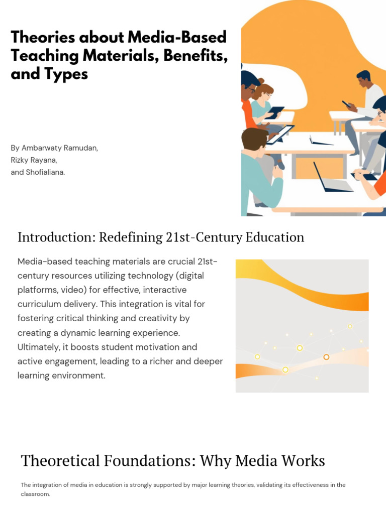 Media-Based Teaching Materials Explained | PDF | Learning | Educational ...