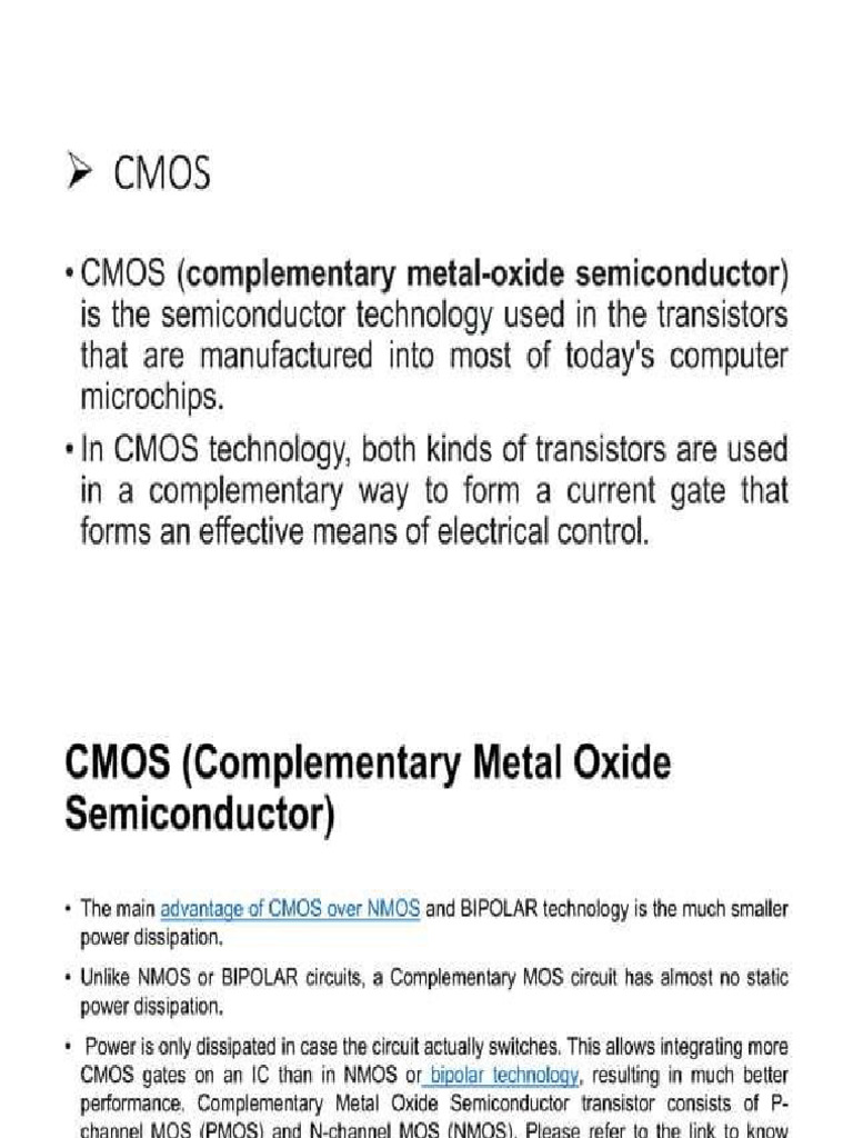 CMOS | PDF