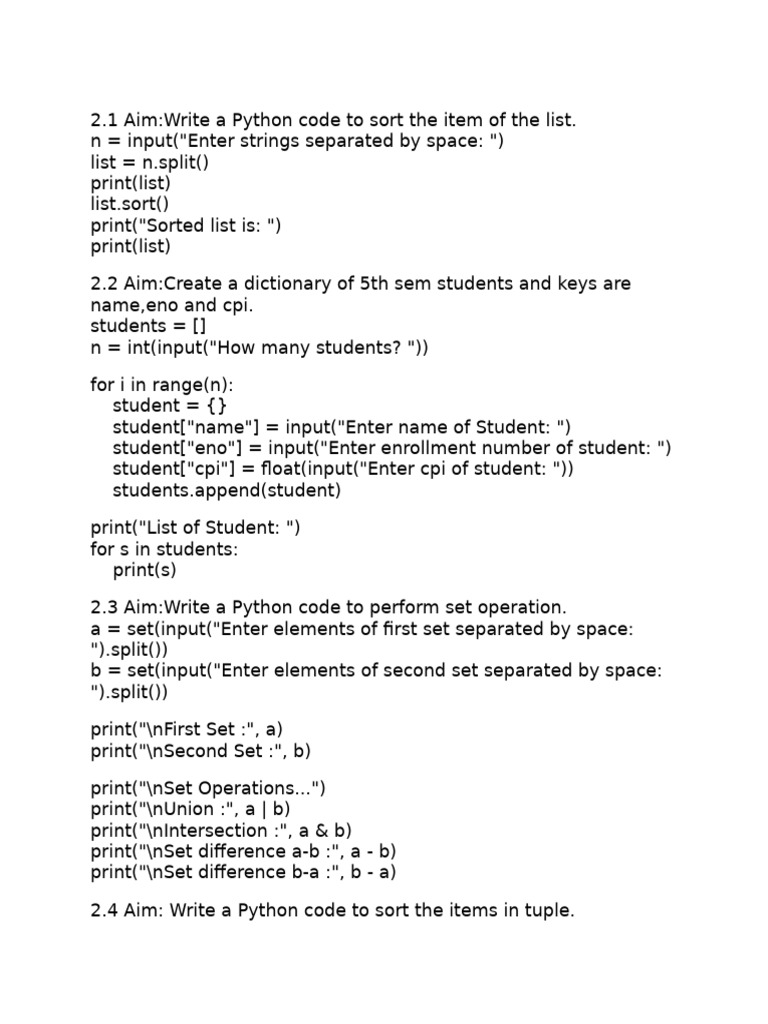 Python Code Examples for Data Handling | PDF | Skewness | Statistical ...