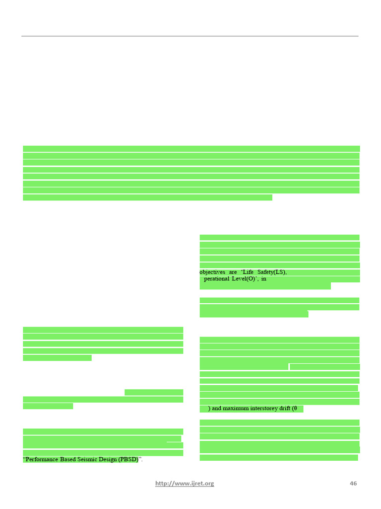 Seismic Design: FBD vs DDBD Analysis | PDF | Strength Of Materials ...