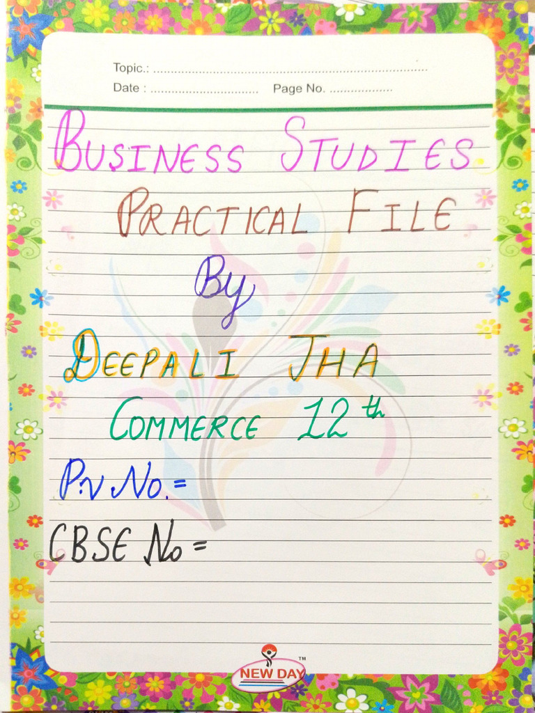Business studies Project File 15-Dec-2023 21-52-40 | PDF