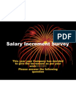 Salary Increment Survey 100