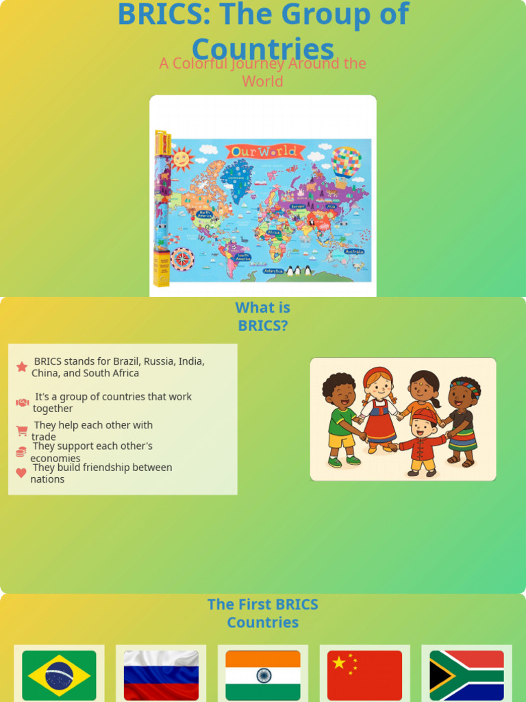 BRICS - The Group of Countries | PDF | Africa