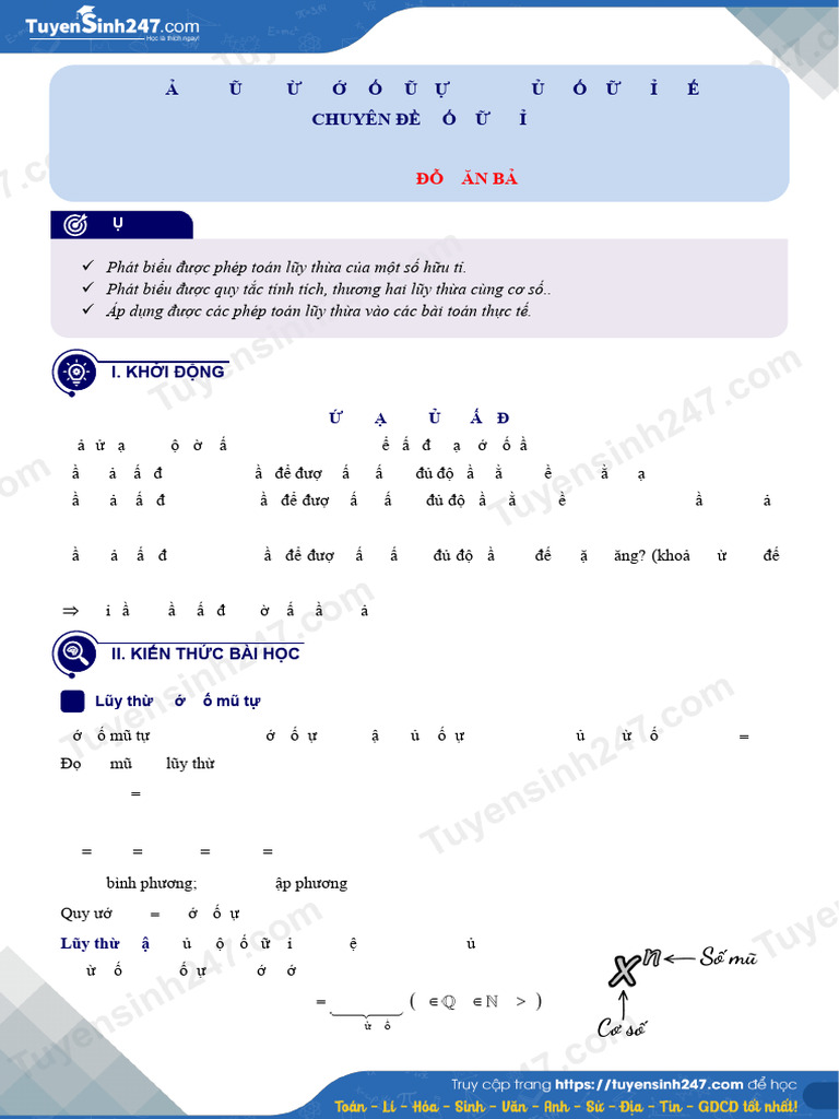 TS247 BG Luy Thua Voi So Mu Tu Nhien Cua Mot So Huu Ti Tiet 1 76511 ...