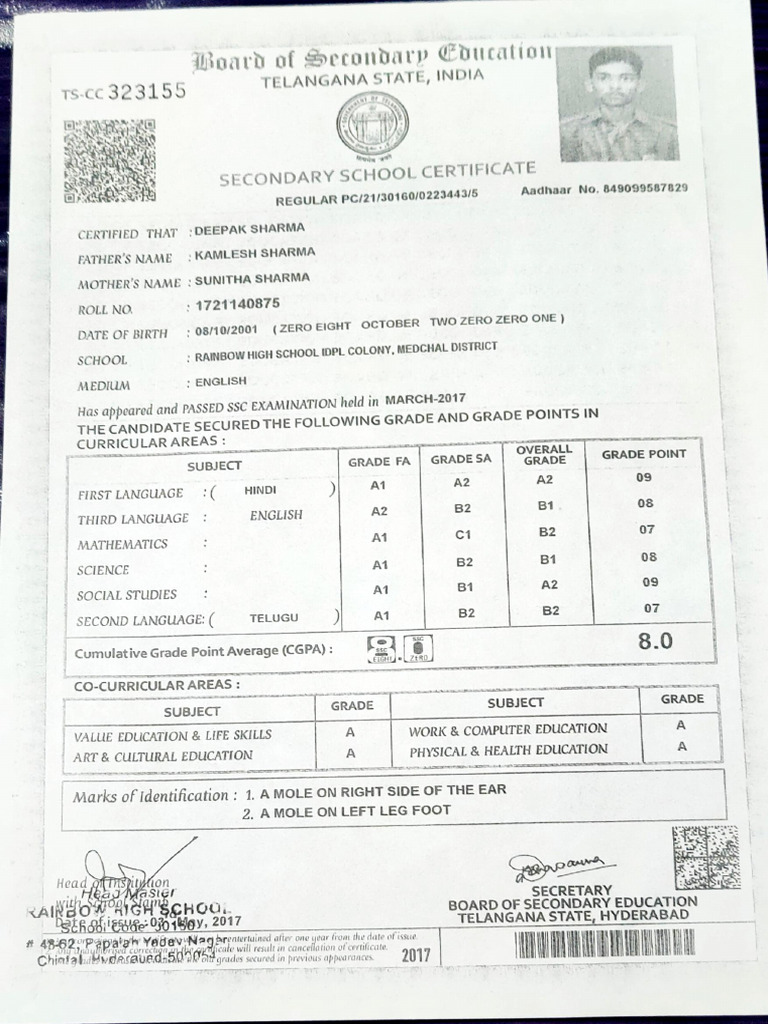 10th Result | PDF