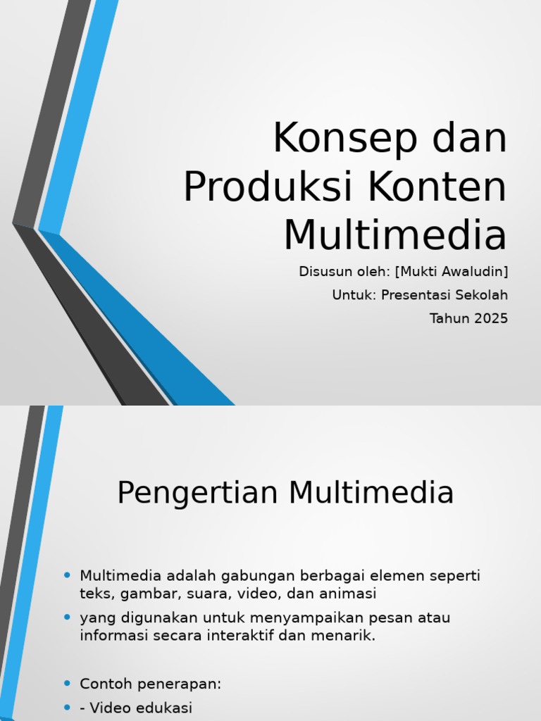 Panduan Produksi Konten Multimedia | PDF