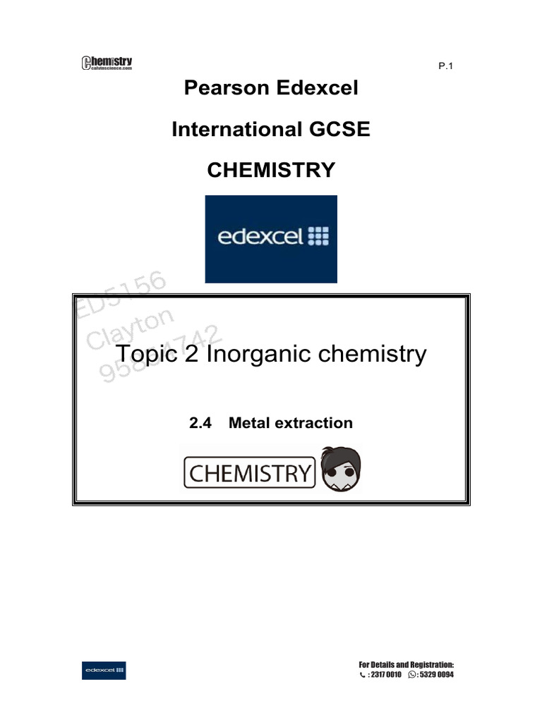 Edig Topic 2.4 (Cs)_wm_@Ed5156 | PDF | Oxide | Magnesium